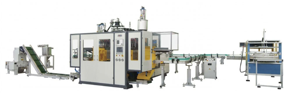 double-station-blow-molding-machine